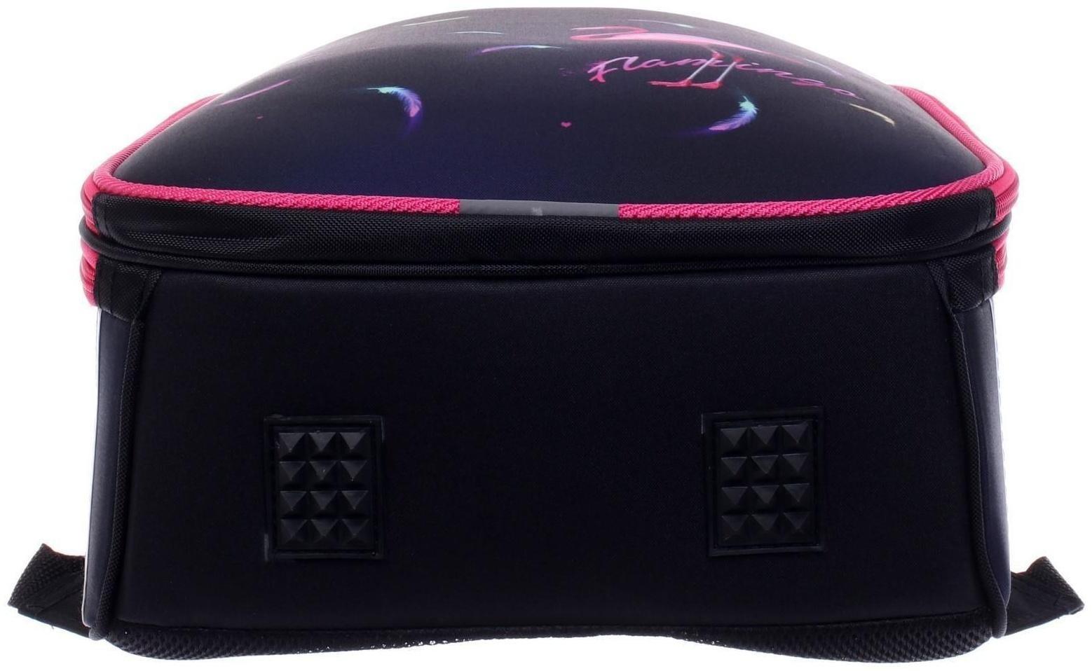 Рюкзак каркасный школьный 38 х 30 х 16 см, эргономичная спинка, Stavia 