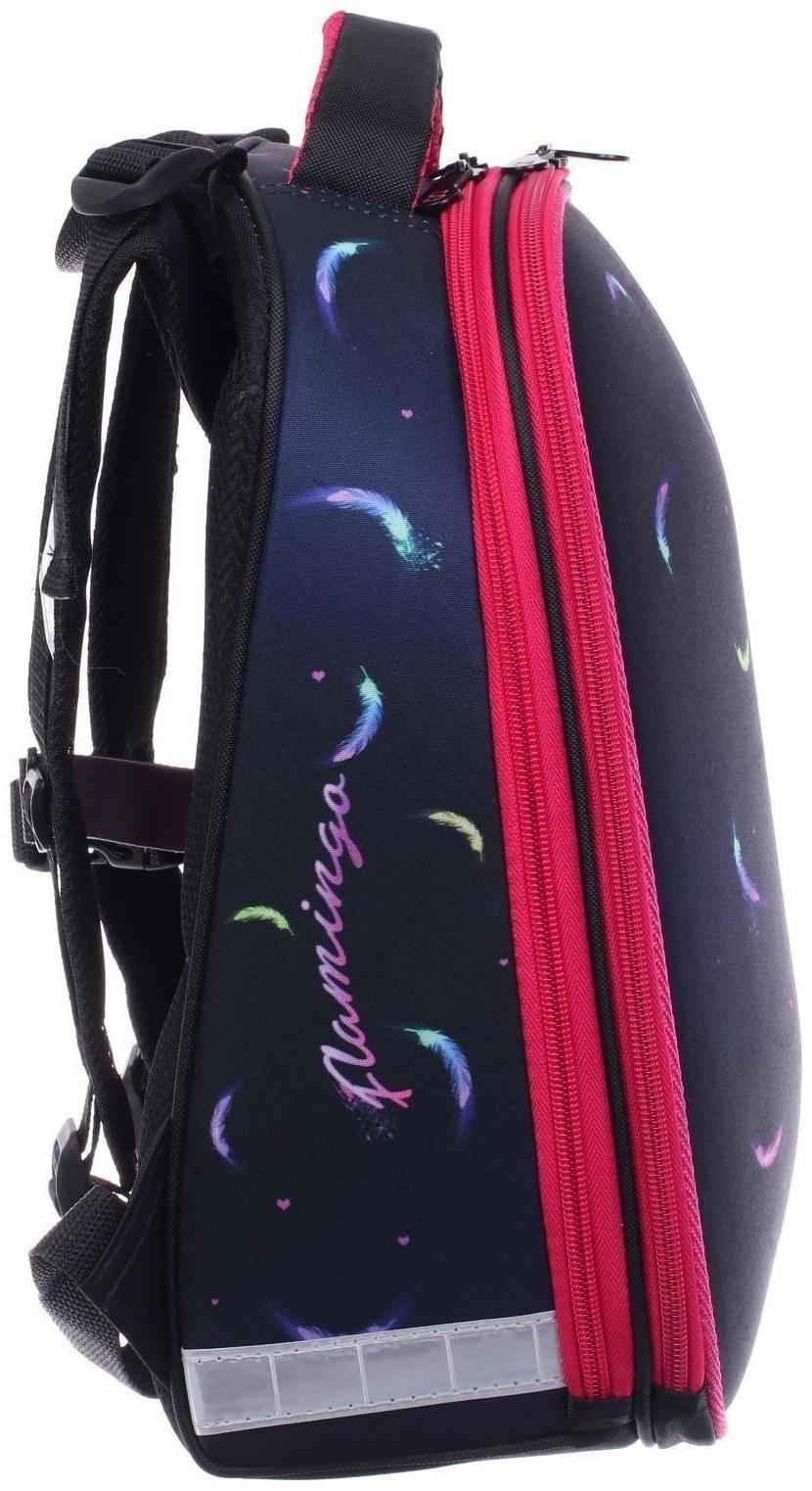 Рюкзак каркасный школьный 38 х 30 х 16 см, эргономичная спинка, Stavia 