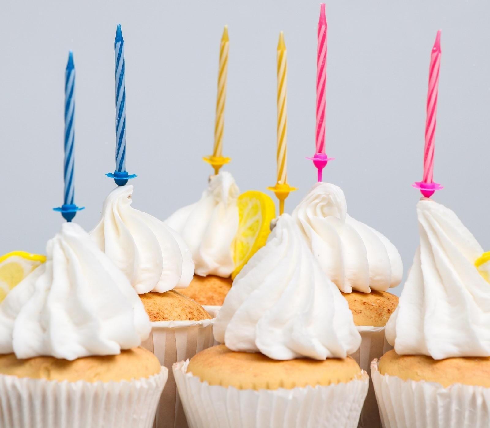 Набор свечей незадуваемые для торта, Человек-Паук