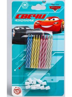 Набор свечей незадуваемые для торта, Тачки