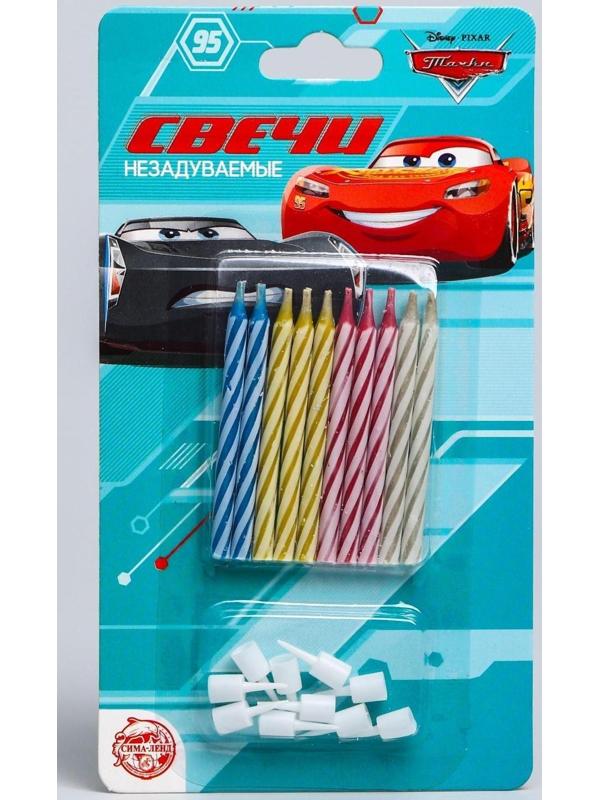 Набор свечей незадуваемые для торта, Тачки
