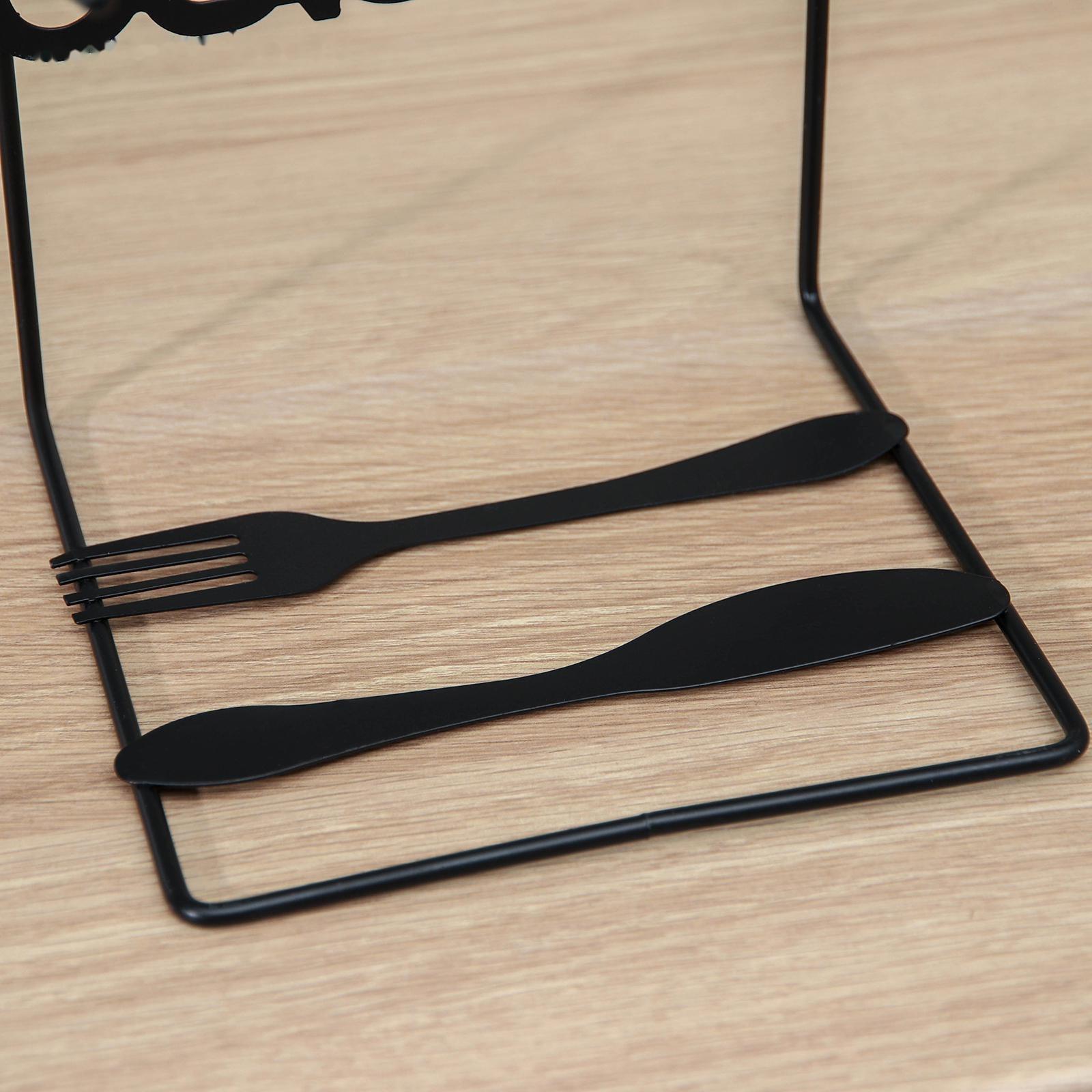 Подставка для чайного сервиза Доляна «Кухонька», 14×15×19 см, цвет чёрный