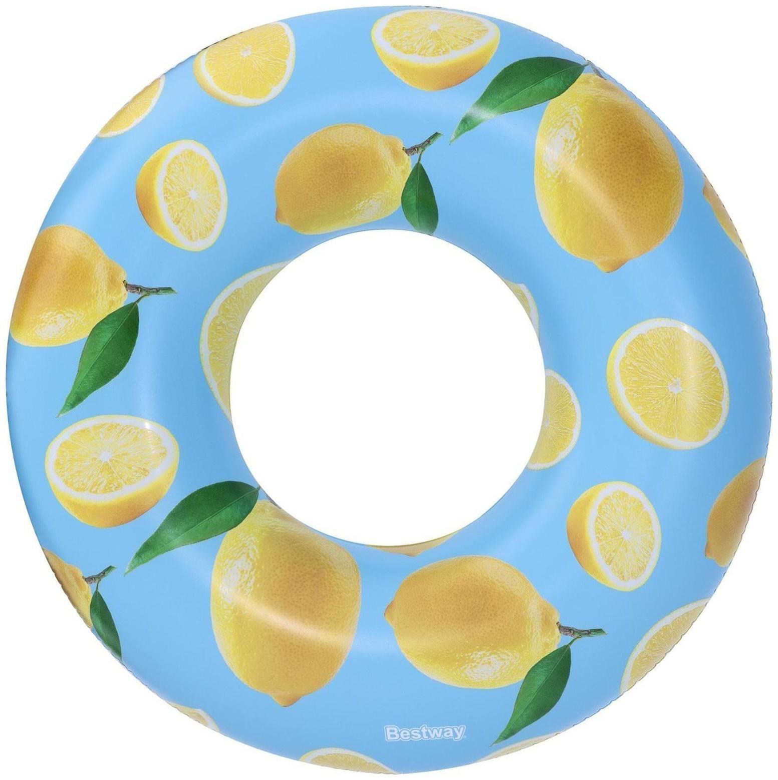 Круг для плавания, 119 см, с запахом лимона, 36229 Bestway