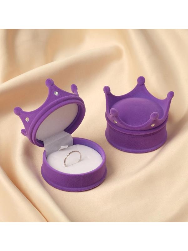 Футляр бархатный под серьги/кулон