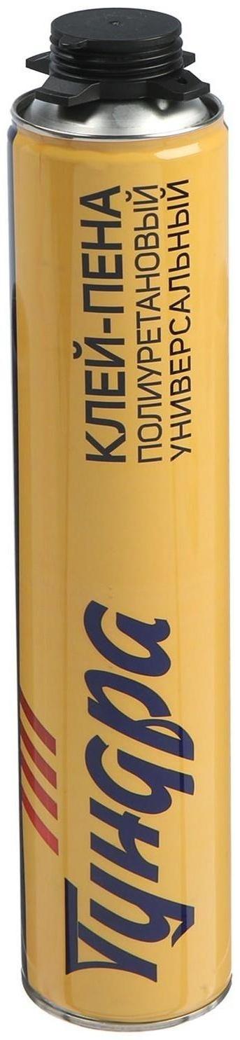 Клей-пена ТУНДРА, полиуретановый, универсальный, белый, 800 мл