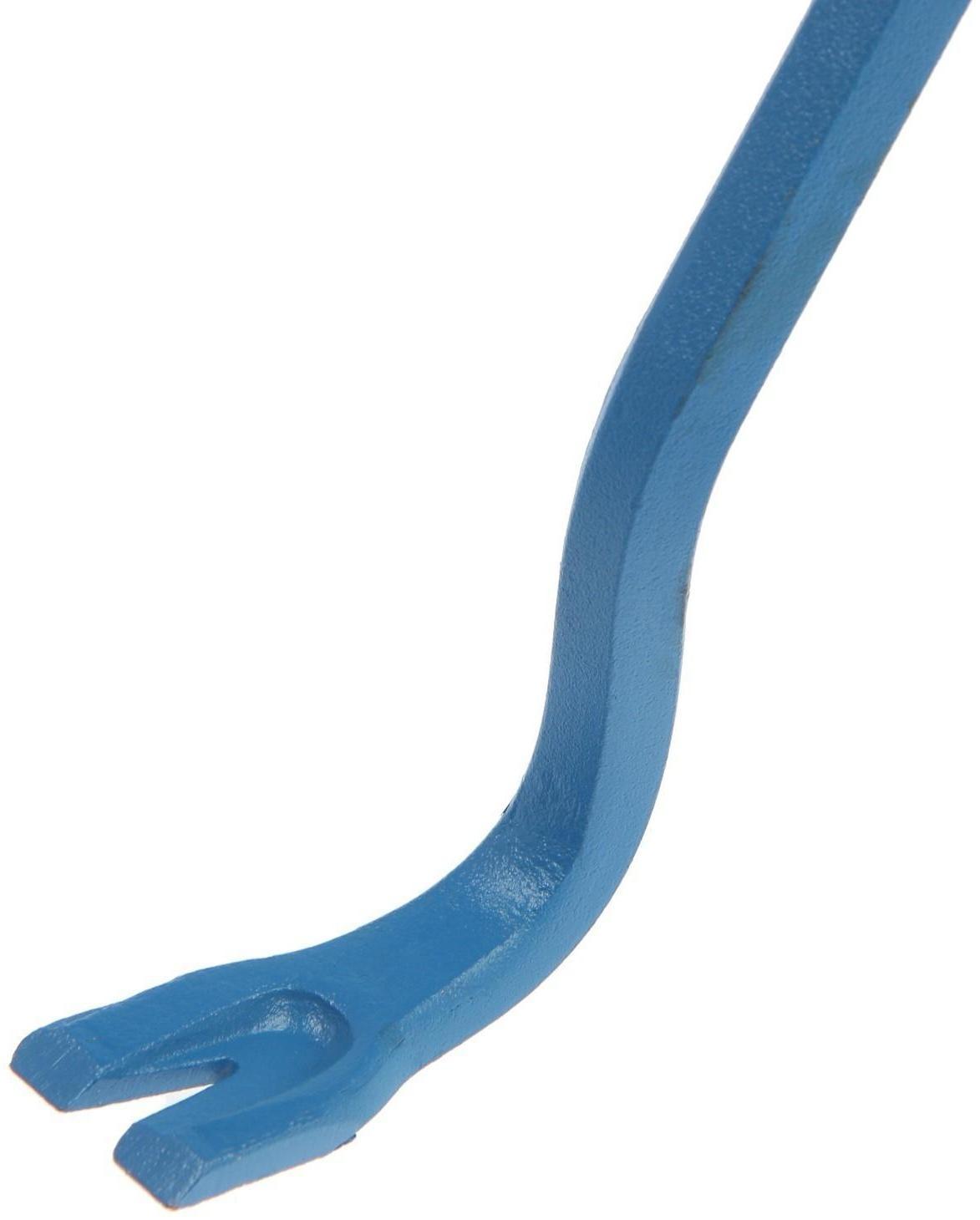 Лом-гвоздодер ТУНДРА, 65 сталь, резиновая рукоятка, 300 х 12 мм