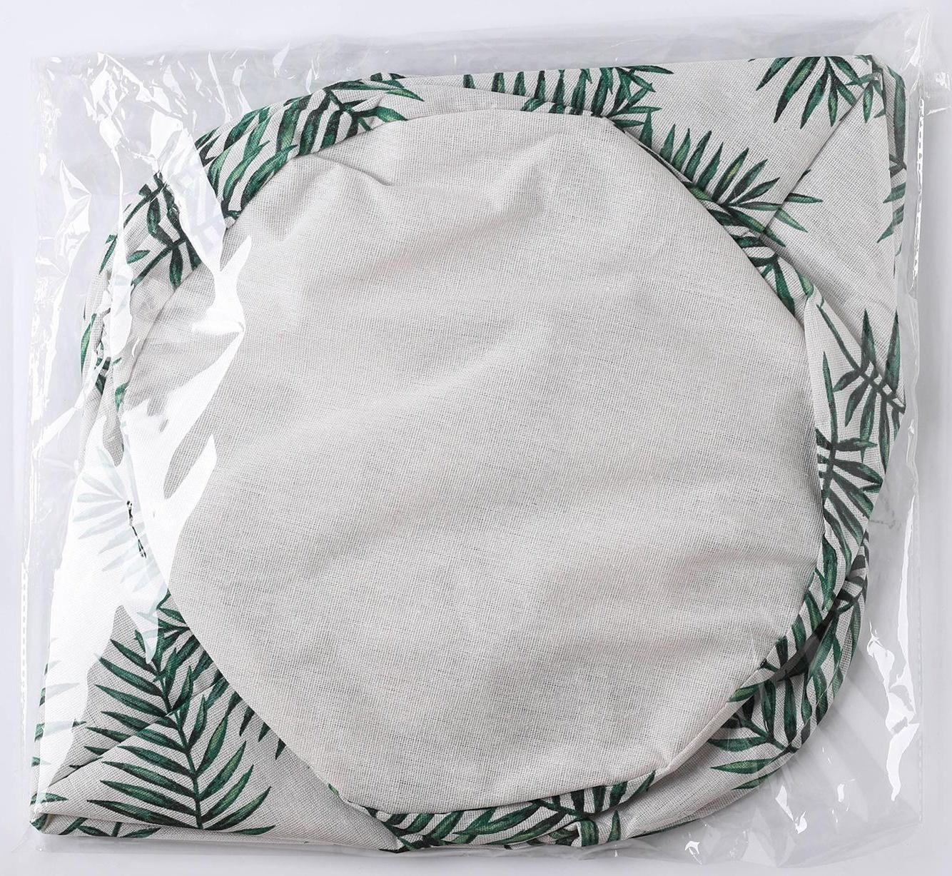 Корзина бельевая текстильная Доляна «Тропиканка», 35×45 см