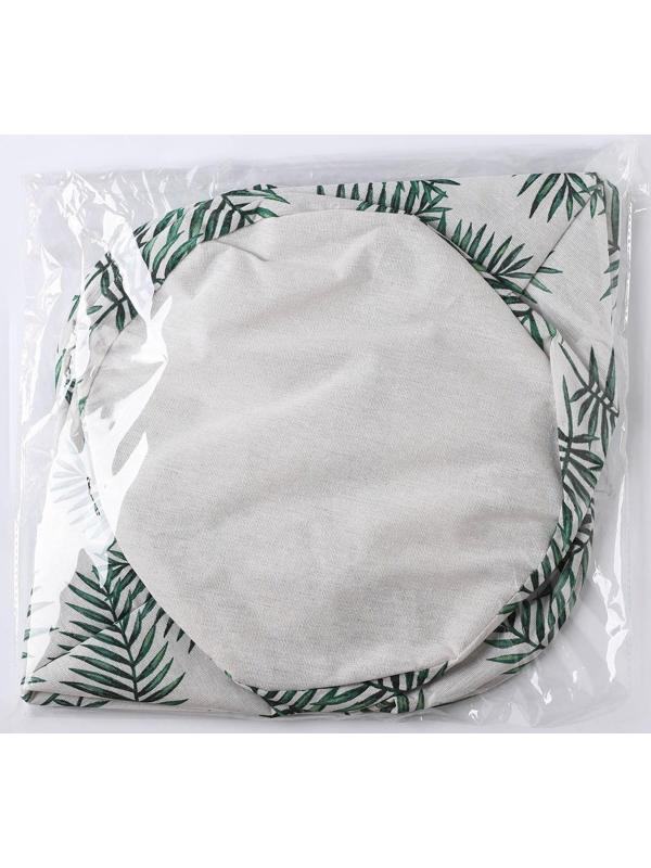 Корзина бельевая текстильная Доляна «Тропиканка», 35×45 см