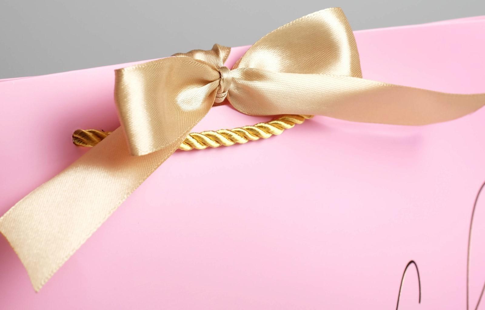 Пакет подарочный You are beautiful, 37 х 25 х 11 см