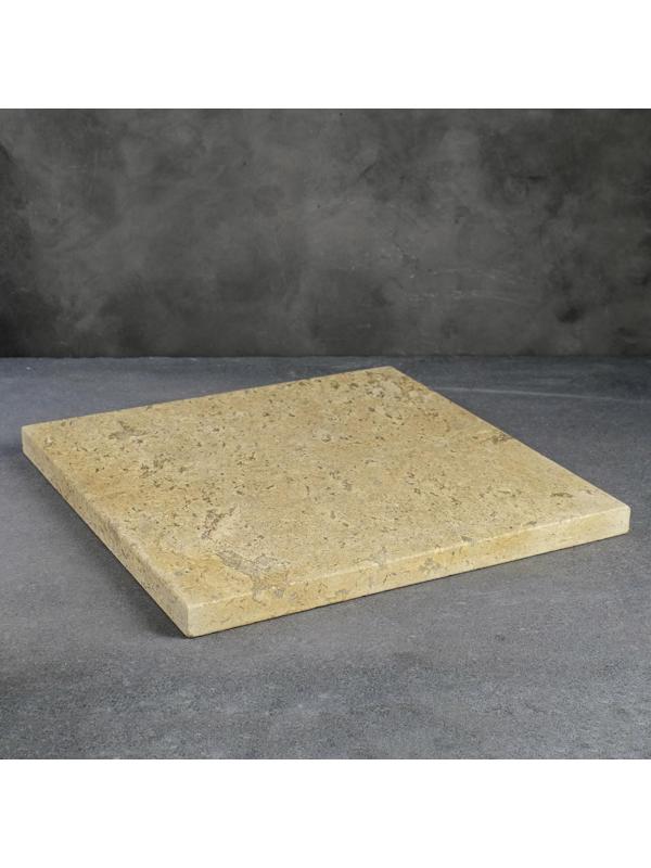 Пекарский камень вулканический, 32х32х2см