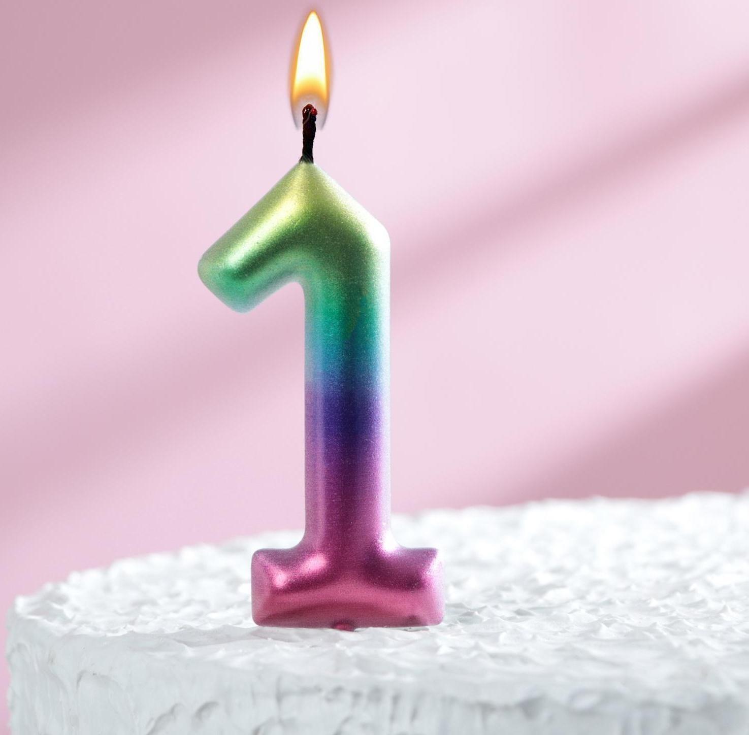 Свеча в торт 