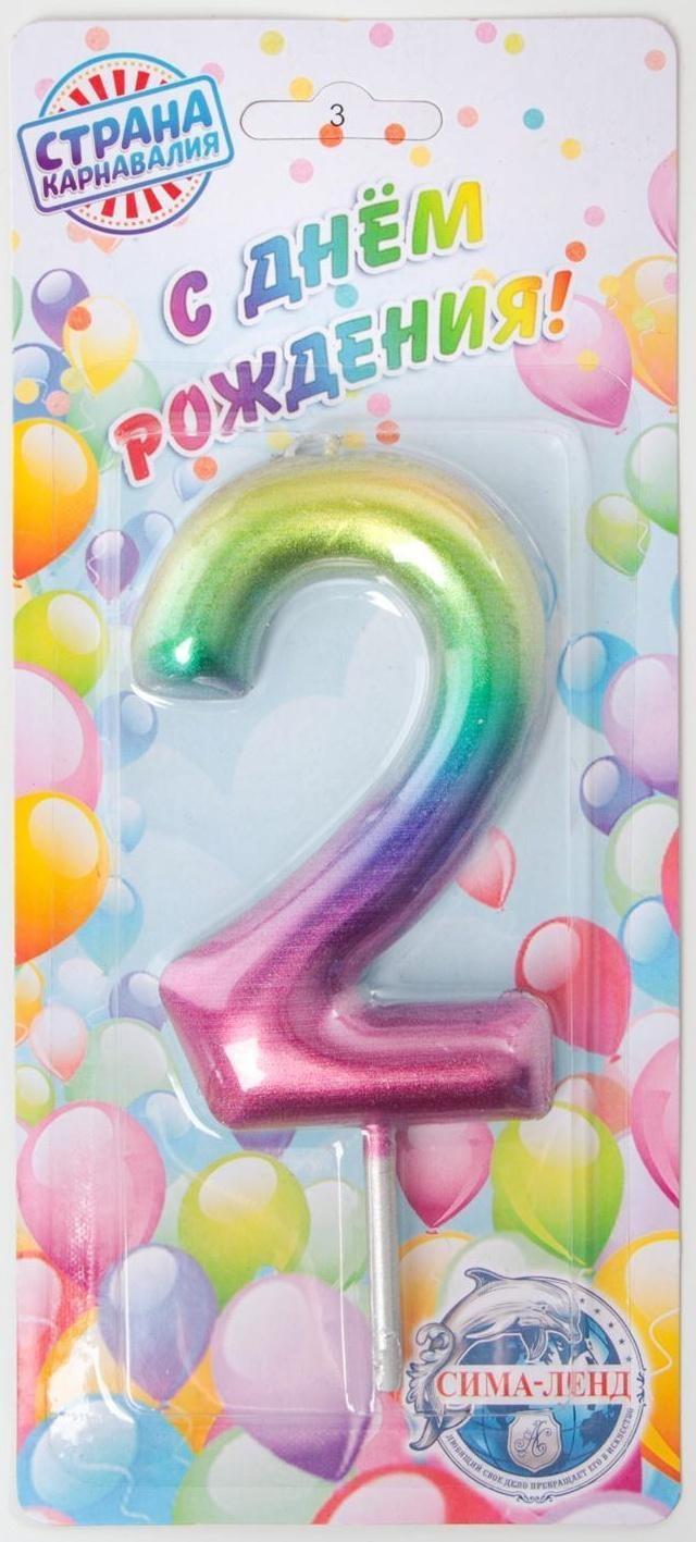 Свеча в торт 