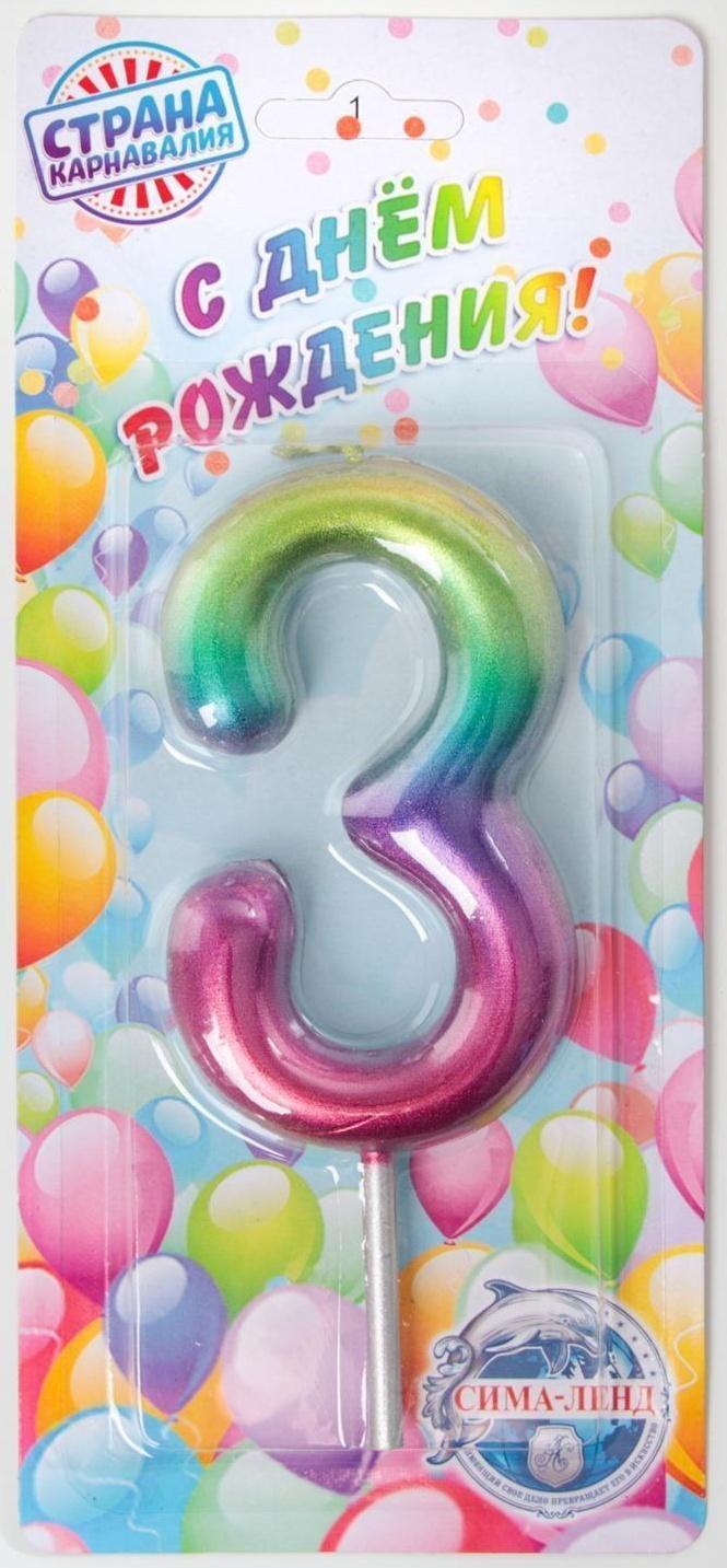 Свеча в торт 