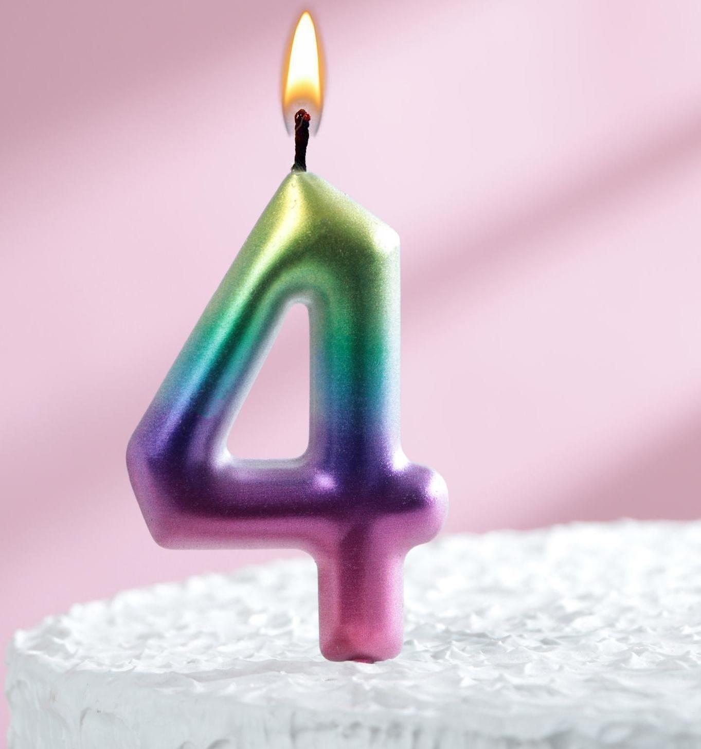 Свеча в торт 