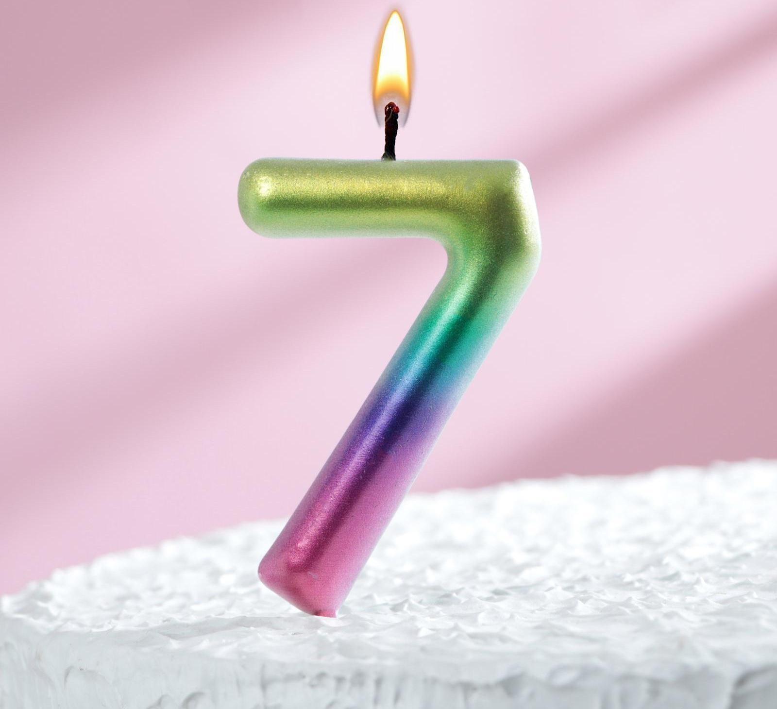 Свеча в торт 