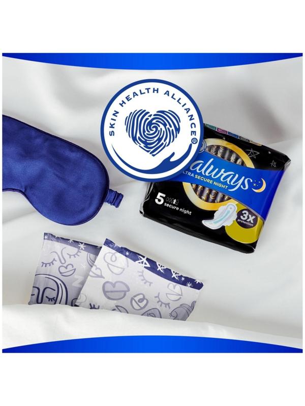 Женские гигиенические прокладки Always Ultra Night Single, ароматизированные, 6 шт.