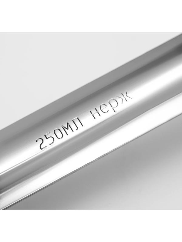 Половник, 250 мл, d=11 см, длина ручки 34 см, цельнотянутый