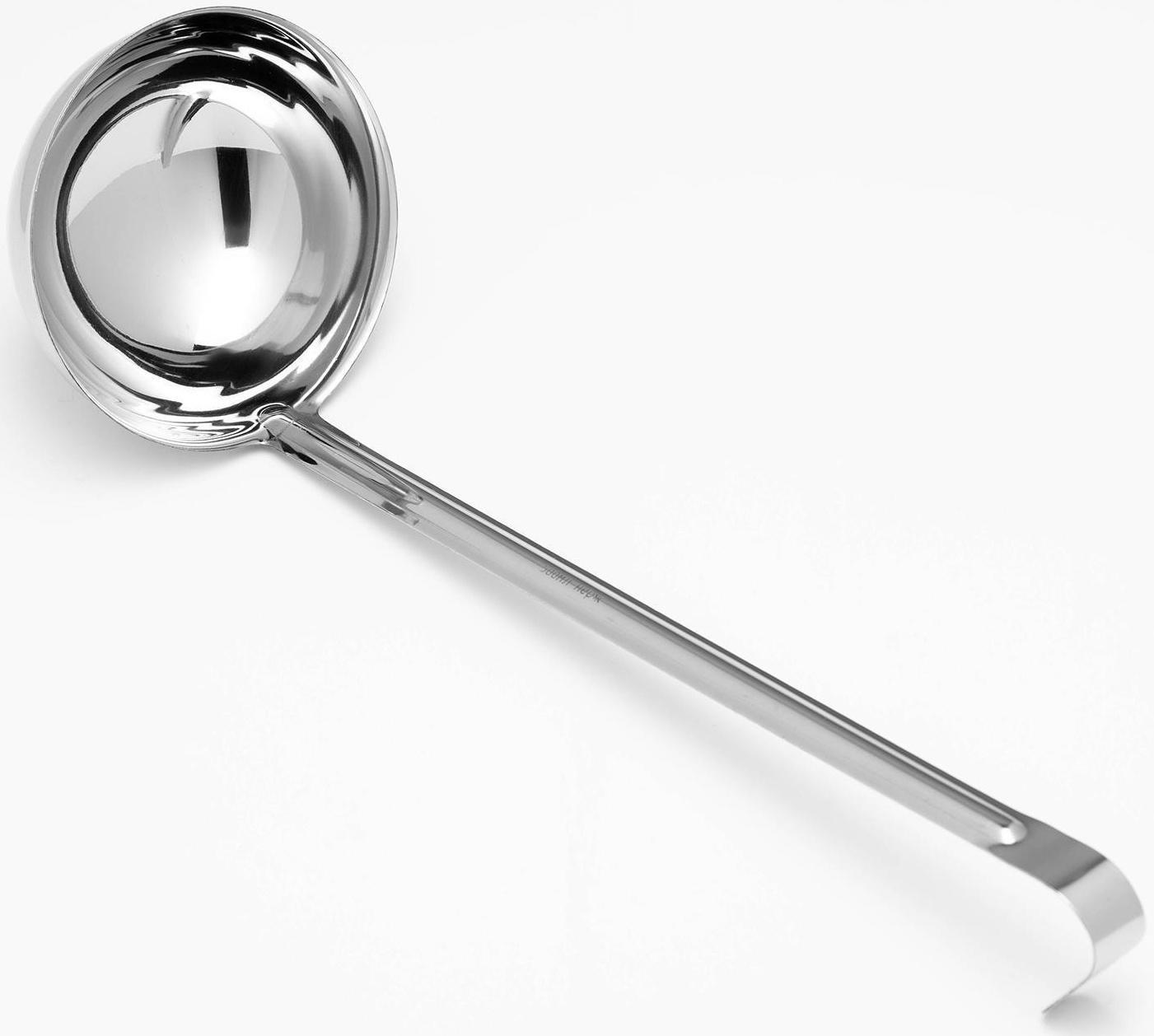 Половник, 500 мл, d=13 см, длина ручки 34 см, цельнотянутый