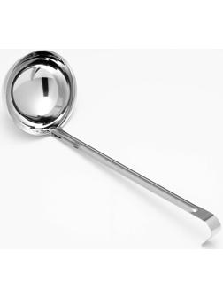 Половник, 500 мл, d=13 см, длина ручки 34 см, цельнотянутый