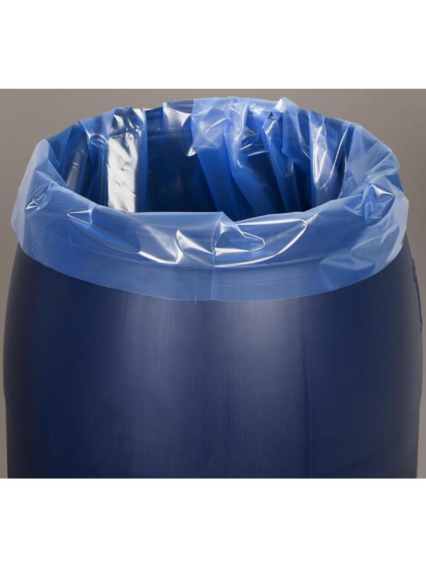 Мешок, вкладыш в бочку, 200 литров, 90 × 150 см, 100 мкм, обработка от цветения воды