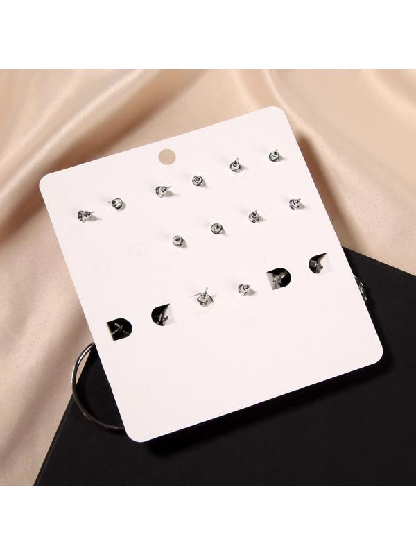 Серьги набор 8 пар 