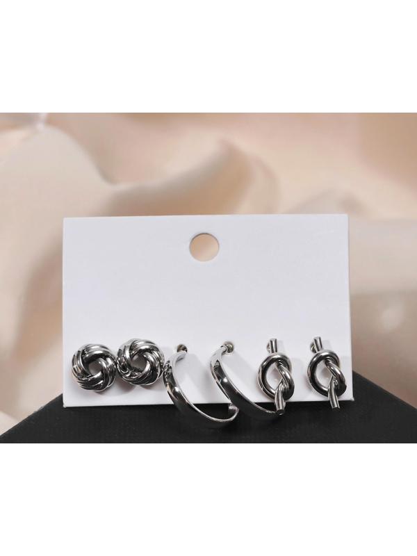 Серьги набор 3 пары 