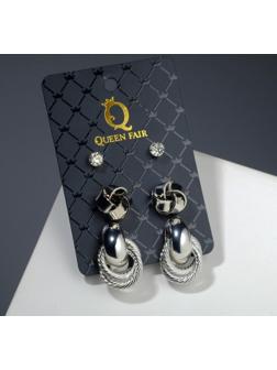 Серьги набор 3 пары 