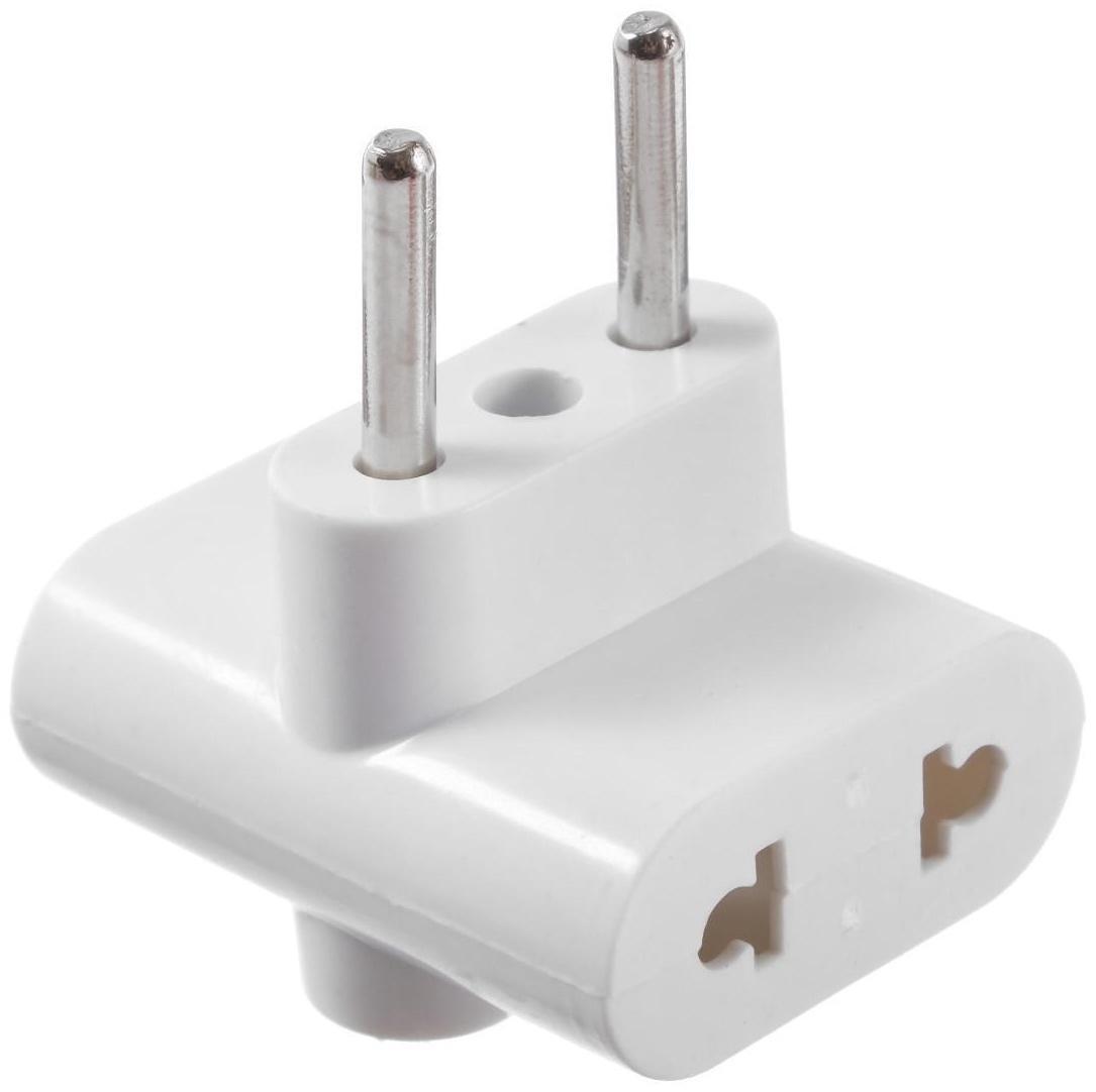 Тройник компактный с разьемами под плоскую вилку, 10А, без з/к, 220 В, белый, розн. упак.