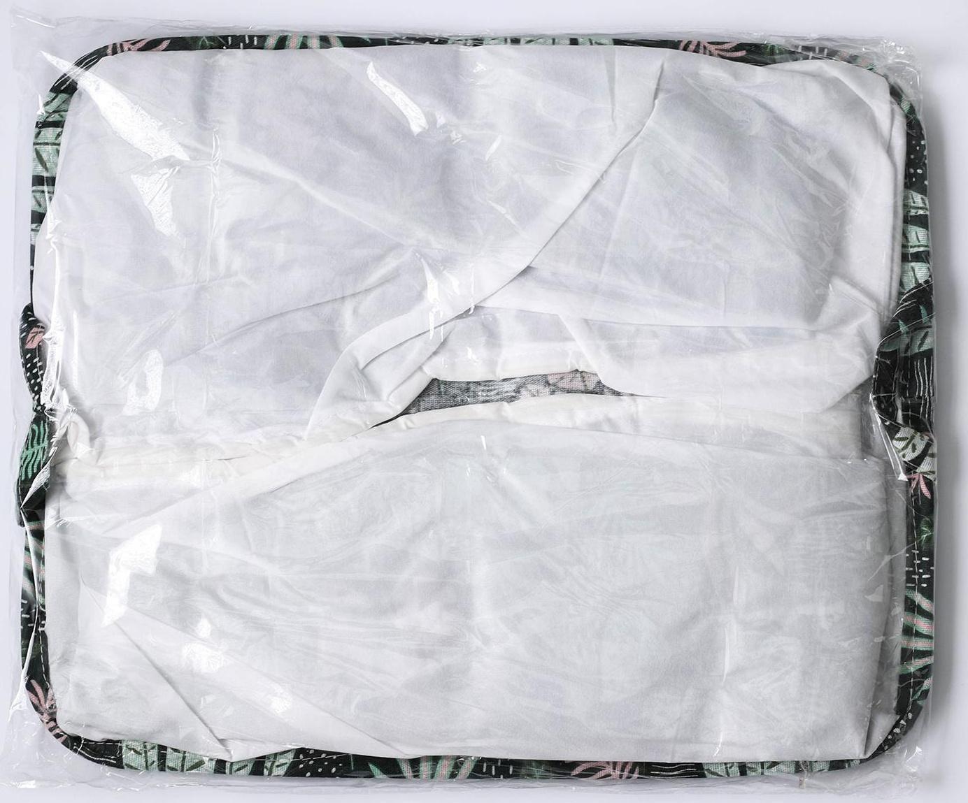 Корзина бельевая текстильная Доляна «Джунгли», 50×40 см