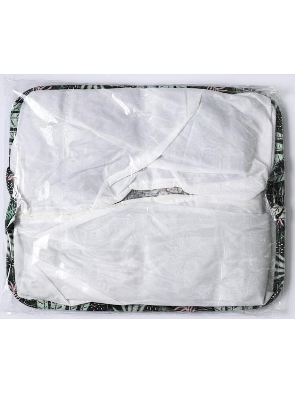 Корзина бельевая текстильная Доляна «Джунгли», 50×40 см