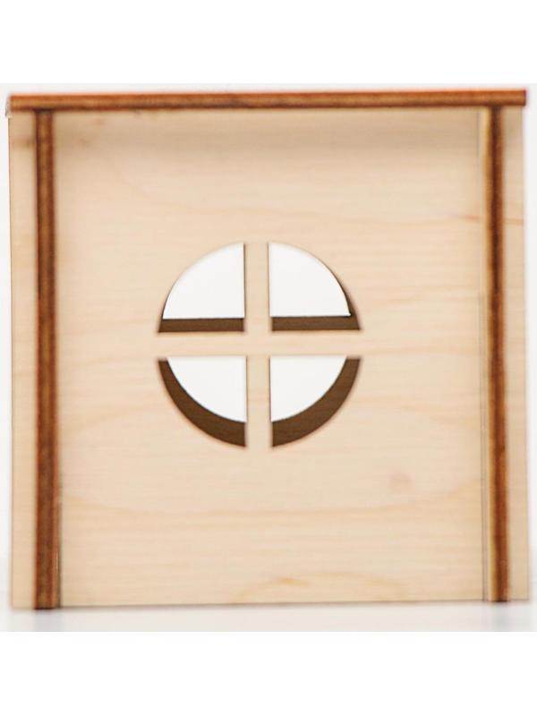 Домик для грызунов малый,  12,5 х 7,5 х 7,5 см