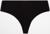 Трусы женские бесшовные стринги, цвет чёрный, размер 42-44 (M)