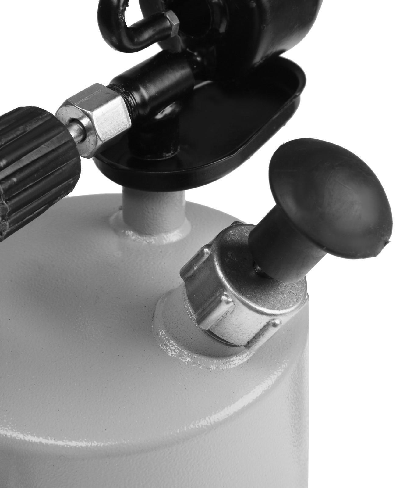 Лампа паяльная ТУНДРА, форсунка высокого давления, расход <1.2 л/ч, АИ 92-95, объем 1.5 л