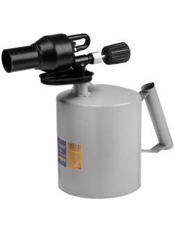 Лампа паяльная ТУНДРА, форсунка высокого давления, расход <1.2 л/ч, АИ 92-95, объем 1.5 л