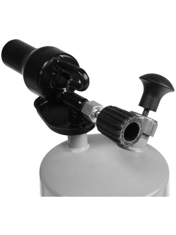 Лампа паяльная ТУНДРА, форсунка высокого давления, расход <1.2 л/ч, АИ 92-95, объем 1.5 л