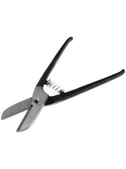 Ножницы по металлу ЛОМ, прямой рез, металлические рукоятки, 250 мм