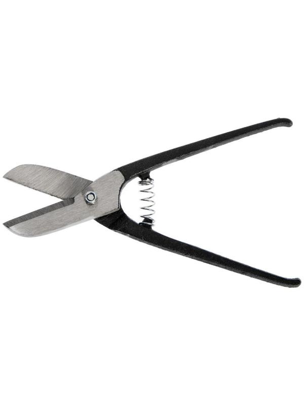 Ножницы по металлу ЛОМ, прямой рез, металлические рукоятки, 250 мм