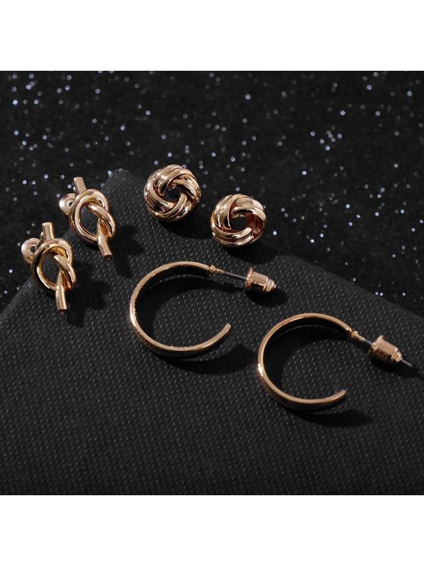 Серьги набор 3 пары 