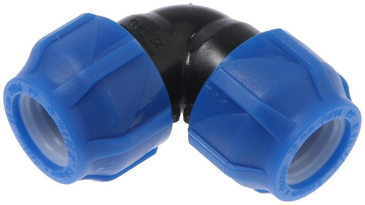 Отвод ПНД VALFEX, d=25 мм