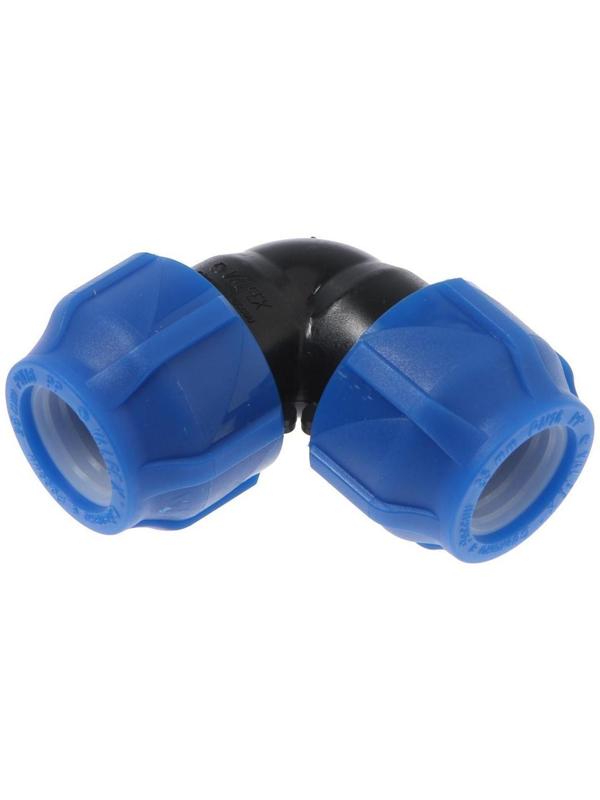 Отвод ПНД VALFEX, d=25 мм