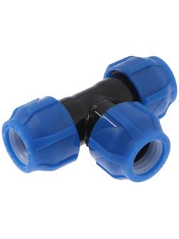 Тройник ПНД VALFEX, d=25 мм