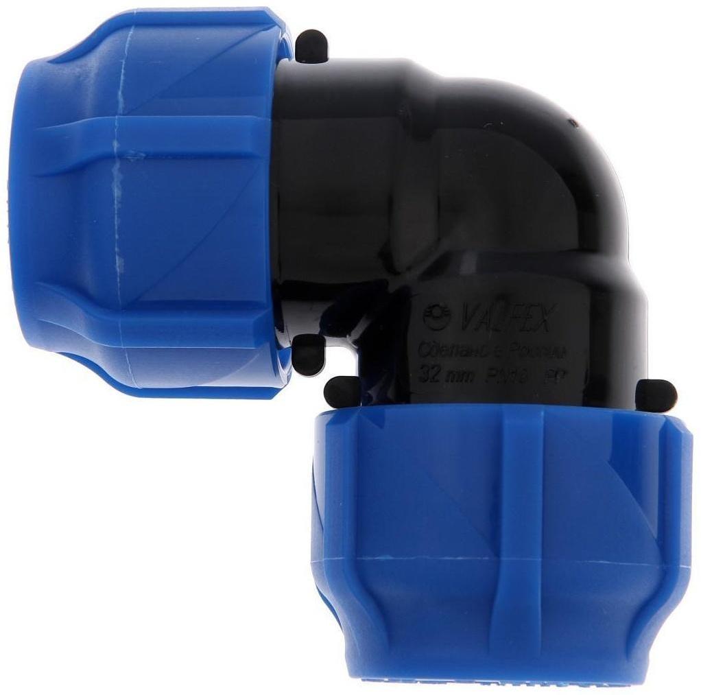 Отвод ПНД VALFEX, d=32 мм