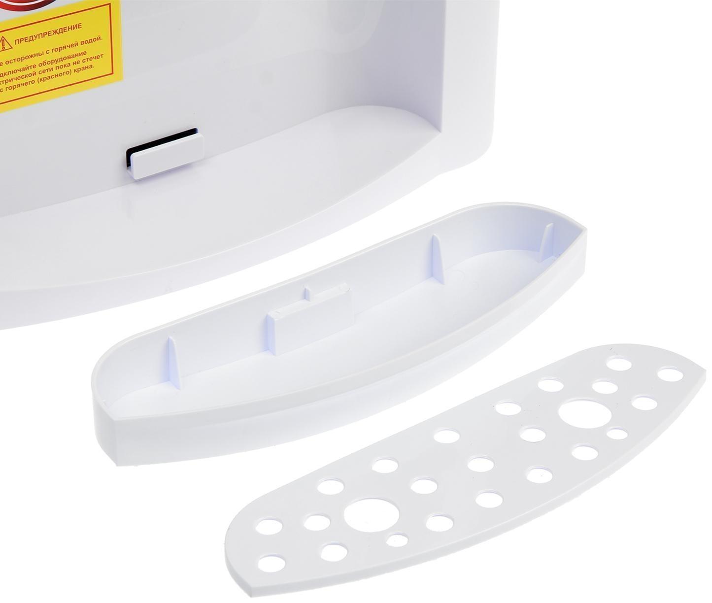 Кулер для воды AquaWork AW 0.7TKR, только нагрев, 700 Вт, белый