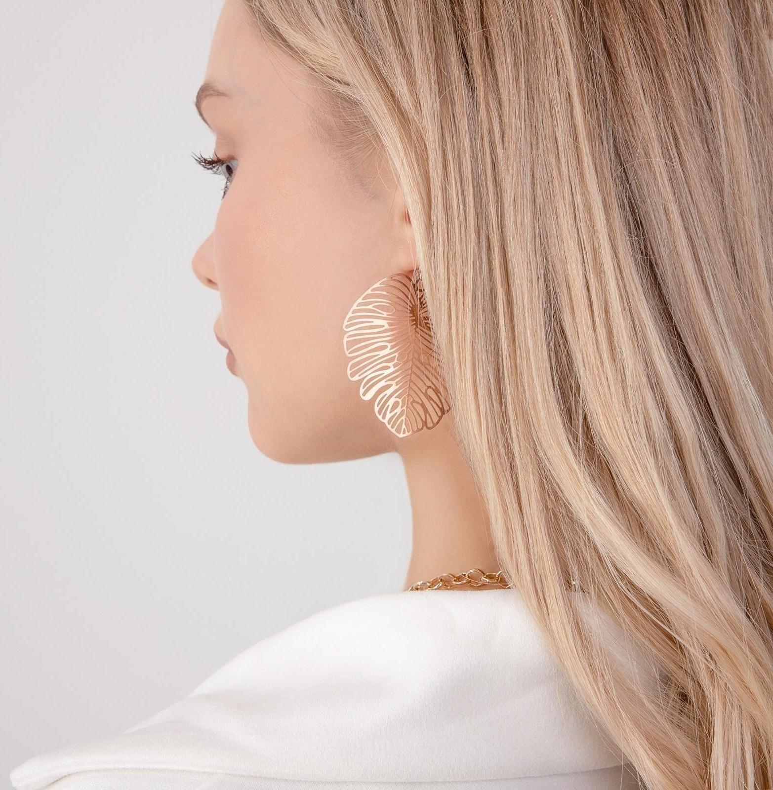 Серьги металл 