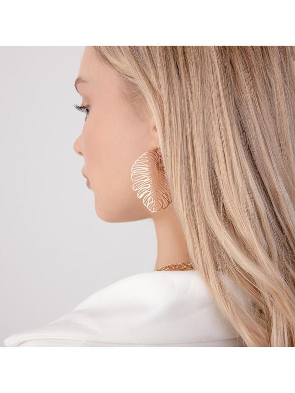 Серьги металл 