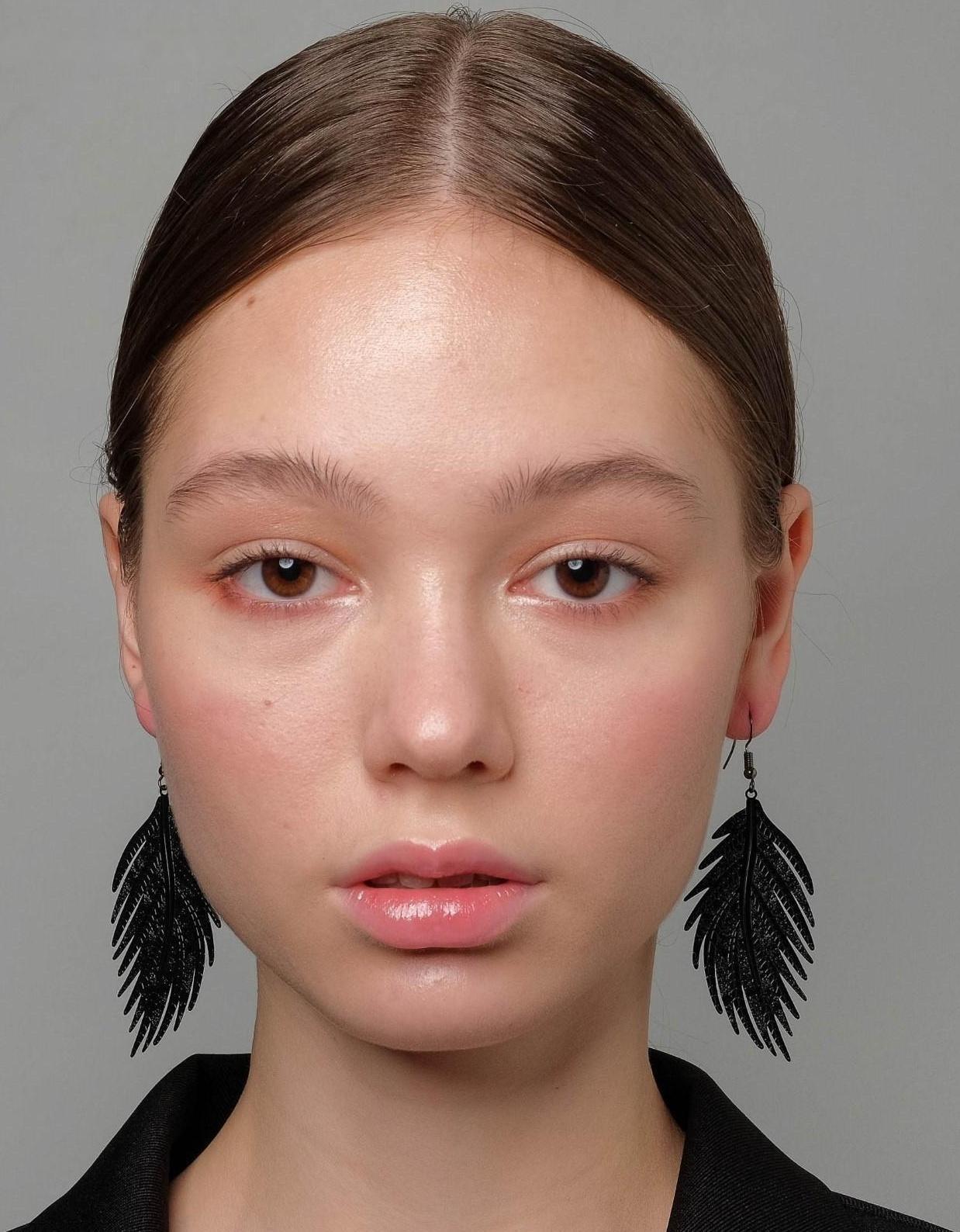 Серьги металл 