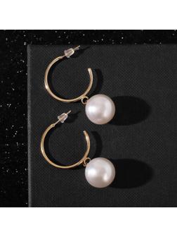 Серьги с жемчугом 