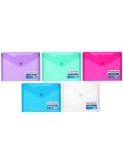 Папка на кнопке (липучке) А5, МИКС