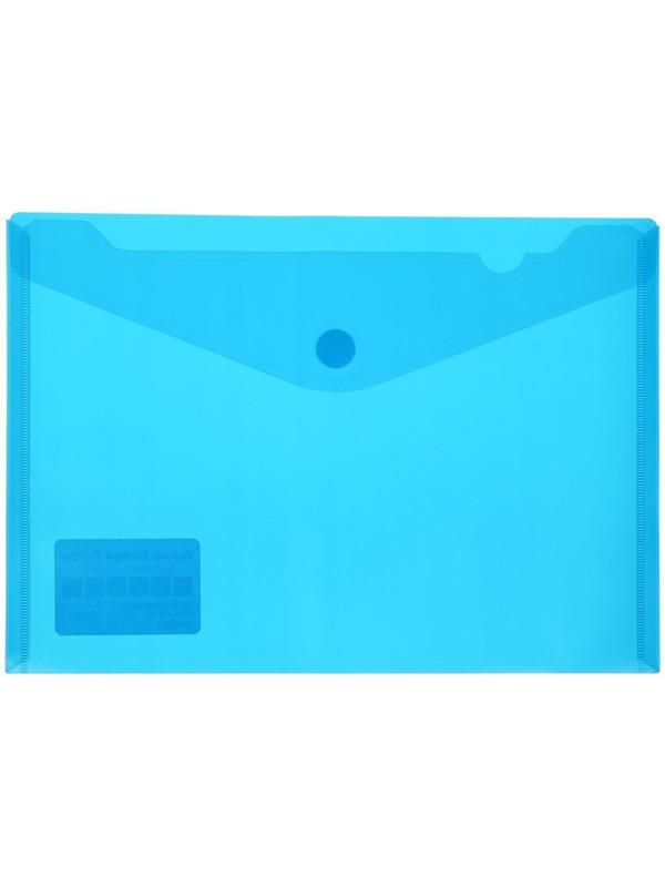 Папка на кнопке (липучке) А4, горизонтальная, МИКС