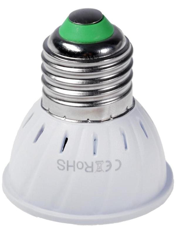 Фитолампа светодиодная Luazon, E27, 6 Вт, IP44, 220 В, биколорная